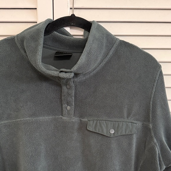 32 Degrees Fleece Pullover in Deep Teal - Picture 4 of 4